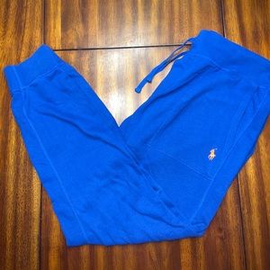 Polo Ralph Lauren Vintage Men's Jogging Pants Sweatpants Blue w/ Pony Size XL